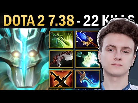 Juggernaut Gameplay Miracle with 22 Kills and 1028 GPM - Dota 2 7.38