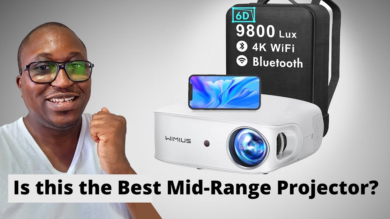 WiMius K7 HD 1080p Projector: Unboxing & Review