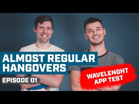 Playing Wavelength Board Game (APP version) - Almost Regular Hangovers Remote Episode 1 - YouTube