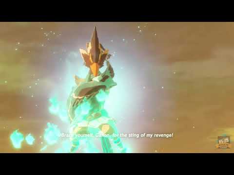 Hyrule Champions Attacking Ganon