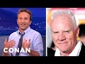 Breckin Meyer Malcolm McDowell Are In A Prank War CONAN On TBS