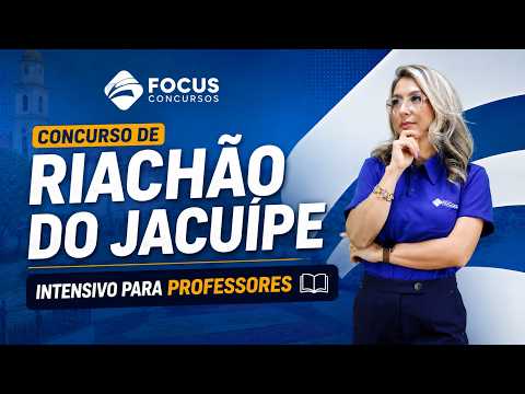 Concurso de Riachão do Jacuípe | Intensivo para Professores