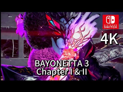 BAYONETTA 3 Gameplay Walkthrough (4K 60FPS) Chapter 1 & 2 No Commentary