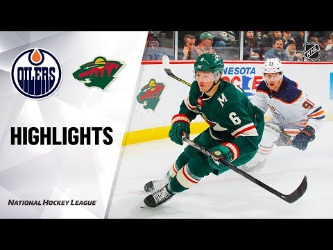 NHL Highlights | Oilers @ Wild 12/12/19