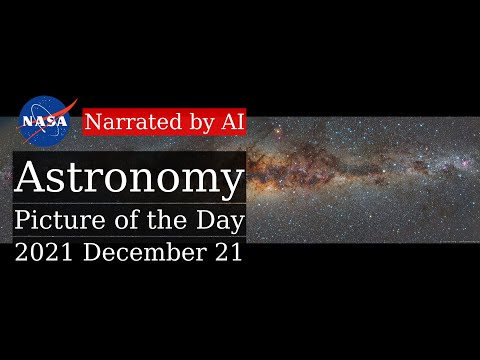 APOD: 2021-12-21 - Solstice Sun and Milky Way (Narrated by Amy)