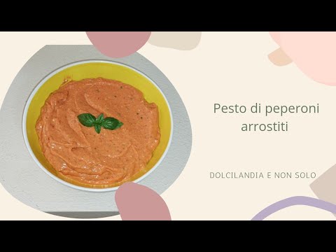 Pesto di peperoni arrostiti