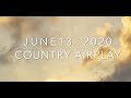 Billboard Top 60 Country Airplay Chart June 13 2020