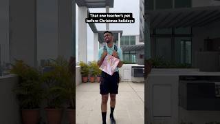 Download lagu That One Teacher’s Pet Before Christmas Holidays 😂 #shorts mp3