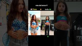 who did better? @yana.chirkina 🇺🇲vs@BellaeSofiaMacedo#rightontime #yanachirkina #belitskay