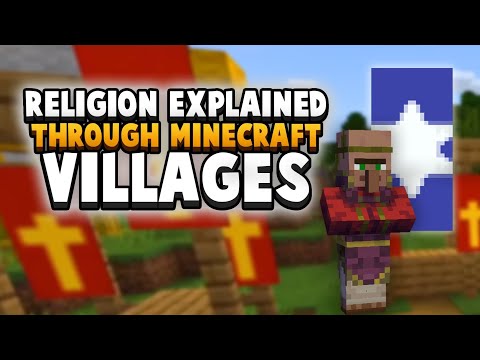 ibxtoycat - Religions Explained Through Minecraft Villages