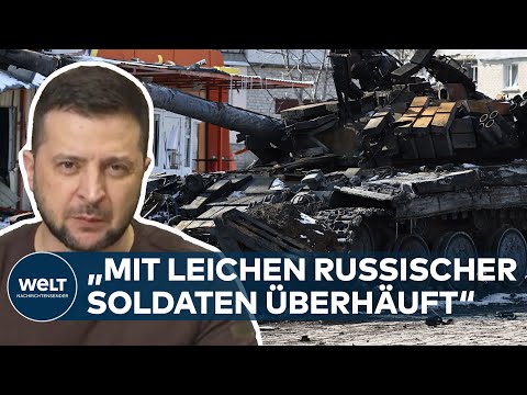 PUTINS KRIEG: Schutzsuchende in Mariupol bombardiert – Selenskyj mit Botschaft an russisches Volk
