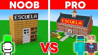 ESCUELA NOOB vs ESCUELA PRO en Minecraft!