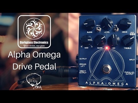 Darkglass Electronics - Alpha Omega Drive Pedal - Karnivool Bass Tones & More!!!
