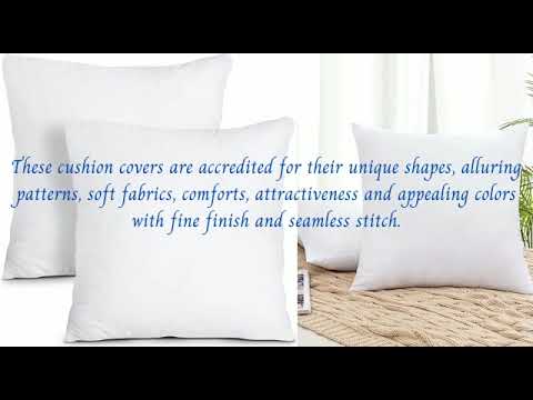 Multicolor embroidery cushion covers, for hotel, size: 16x16