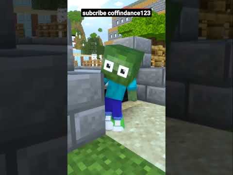 Crazy New Shoes in Minecraft! Coffin Dance Meme #shorts