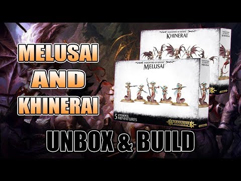 Are 40mm Bases Better? Melusai & Khinerai Unboxing & Build