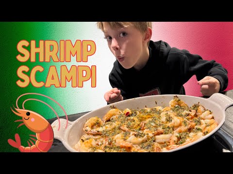 🇮🇹 American Kids Make Shrimp Scampi | Food 246 of 1000