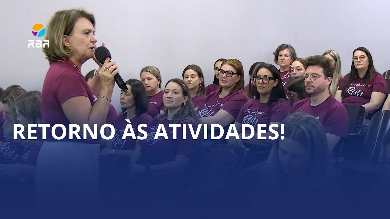 Retorno às atividades!