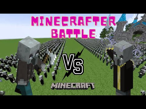 500 EVOKERS VS 1000 VINDICATORS | MINECRAFT