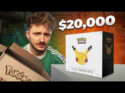I Bought A $20,000 Pokémon Collection to Stock My Shop