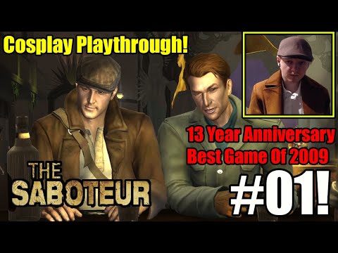 An Open World WW2 Game, The Most Underrated Game -The Saboteur Part 1 ( 13 Year Anniversary )