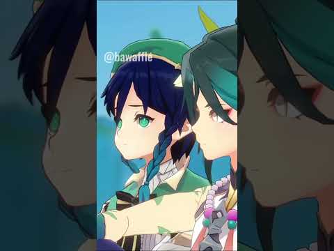 They can’t take their eyes off each other ❤️ | Xiao x Venti #genshin #genshinimpact