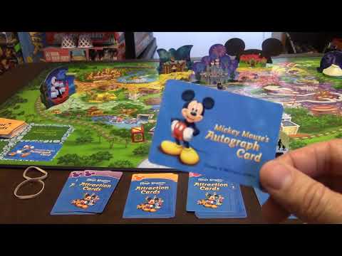 Matt's Boardgame Review Episode 267: Disney Magic Kingdom Game