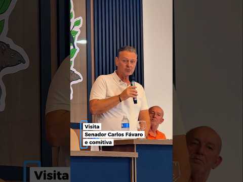 Visita do senador Carlos Fávaro e comitiva a União do Sul-MT