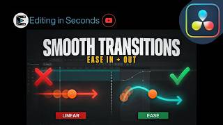How to Ease Transitions In and Out in DaVinci Resolve Step by Step