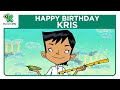 Happy Birthday Kris Kris Cartoon Kris Roll No 21 Hindi Cartoons Discovery Kids India