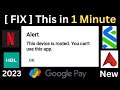[ FIX  ] This Device is Rooted You Can't Use This App Quick And Easy 🔥 Without Unroot.