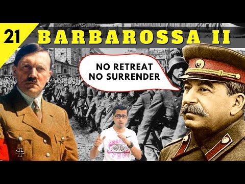 Ep#21: Operation Barbarossa (Part 2) in Hindi: Stalin Defends & Hitler Makes a Blunder