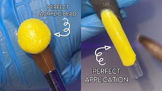 If you’re a Beginner Nail Tech Struggling to use Acrylic Powder, this Video is For You…💅🏼