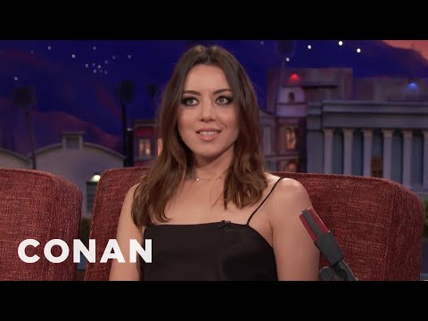奧布里廣場比喬-拜登更有名氣 - CONAN on TBS頻道 (Aubrey Plaza Is More Famous Than Joe Biden  - CONAN on TBS)