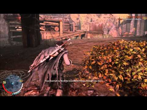 Middle Earth Shadow of Mordor Playthrough Part 2 learning and first mission!