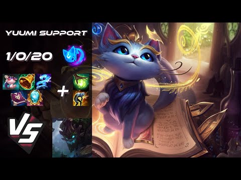 SUPPORT Yuumi vs Maokai - NA Grandmaster Patch 25.S2.4