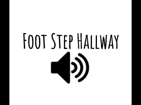 Foot Step Hallway : Horror Film Sound Effects