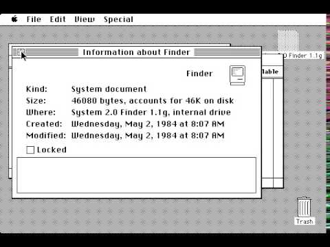 Macintosh System 1 1