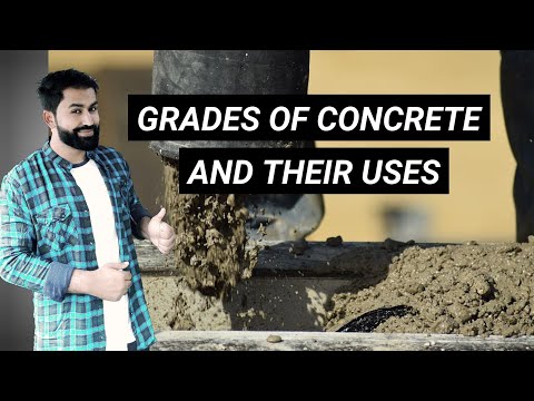 GRADES of concrete and their uses | Use of M10,M15,M20,M25 grades in construction work | Civil Tutor