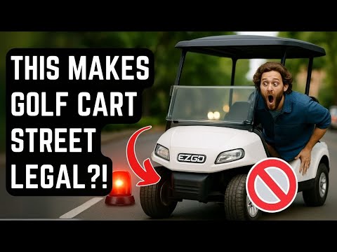 What Makes a Golf Cart Street Legal in 2025?