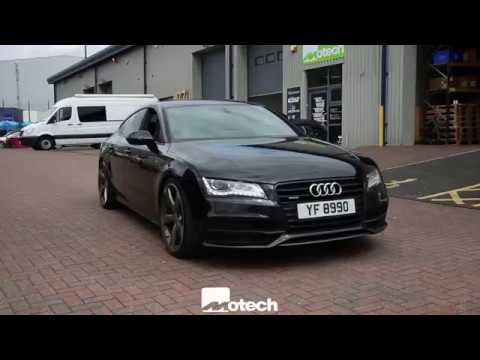 Audi A7 Eibach springs , 12/15mm wheel spacers Motech performance
