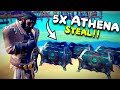 I Stole 5 Athena S From A STACKED SHIP Sea Of Thieves