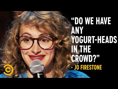 Jo Firestone Really, Really Loves Yogurt