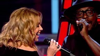 The coaches rock out to &#39;I Predict A Riot&#39; and Kylie performs a classic | The Voice UK- BBC