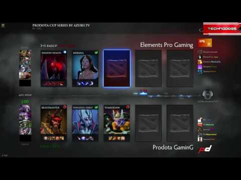 ProDotA Gaming vs Elements Pro Gaming PDCup Europe #8 Final by Pro Cast (Tom Amot&Fox)