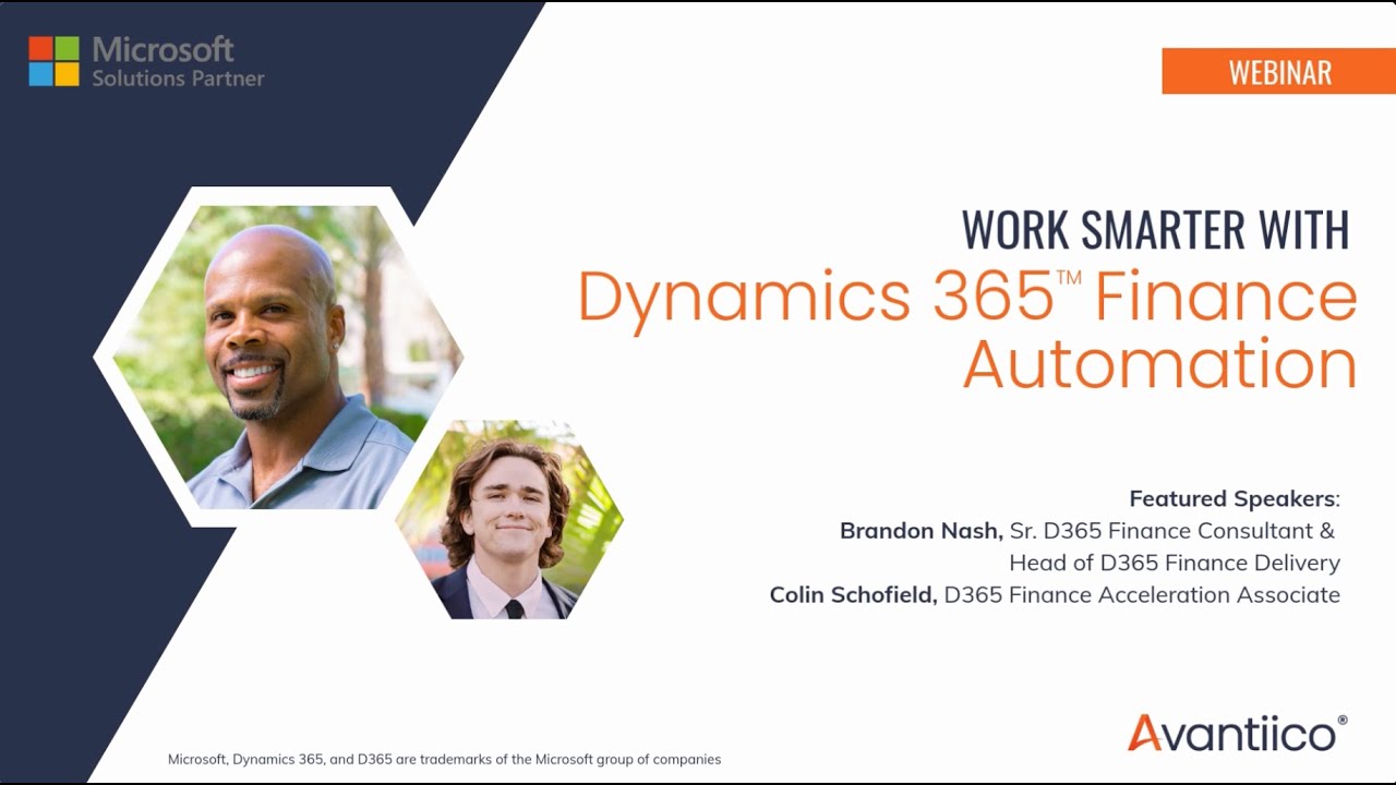 Work Smarter with Dynamics 365 Finance Automation: AP, AR & Bank Reconciliation Demo