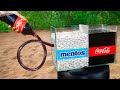 DIY Coca Cola And Mentos Vs Aquarium Best Experiments And Tests