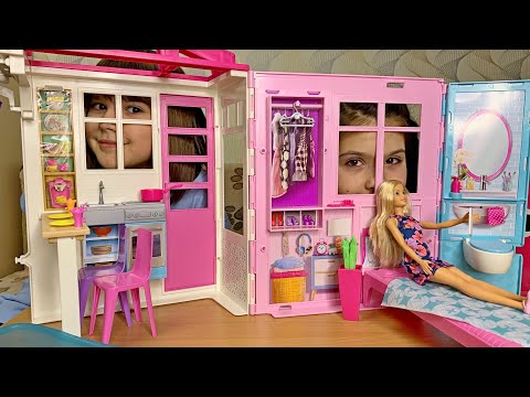 Если бы Barbie была блогером👌. Новый дом для куклы Барби❤️️