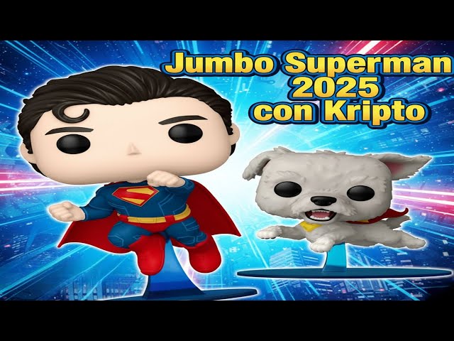 Vídeo relacionado con Funko Pop! Movies: DC - Superman - Krypto - Figura de Vinilo Coleccionable - Idea de Regalo - Mercancía Oficial - Juguetes para niños y Adultos - Figura Modelo para coleccionistas y exhibición