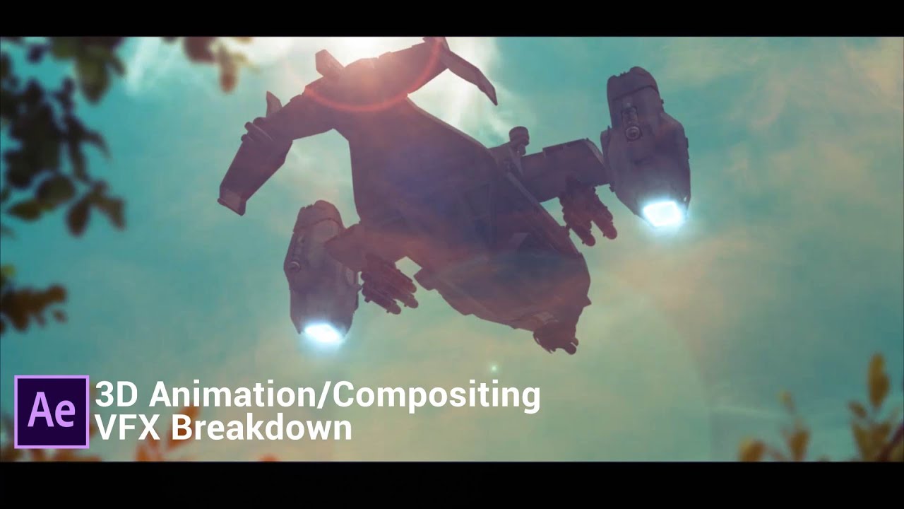 VFX 3D Breakdown in After Effects + Element 3D